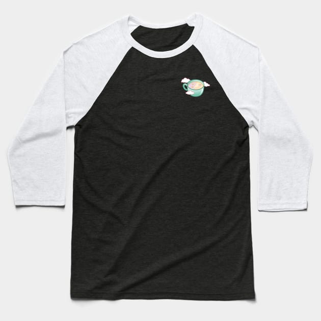 Daydream Tea Baseball T-Shirt by Avery Ota